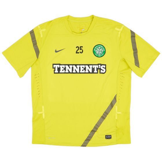 2011-12 Celtic Player Issue Nike Training Shirt #25 - 6/10 - (XL)