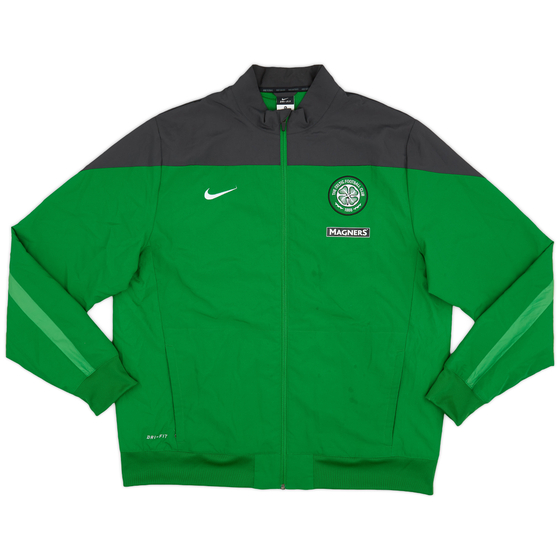 2013-14 Celtic Nike Track Jacket - 10/10 - (XL)