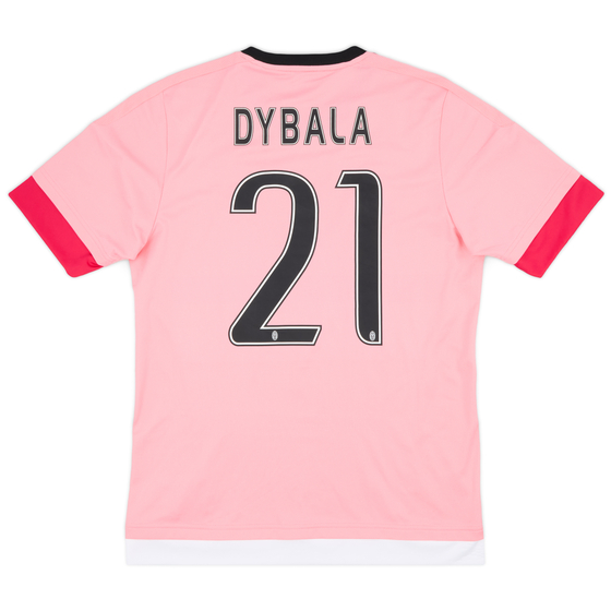 2015-16 Juventus Away Shirt Dybala #21 - 9/10 - (M)
