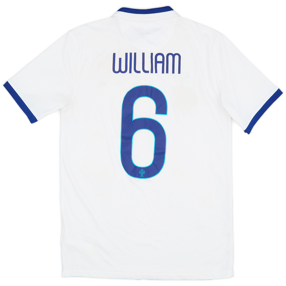 2014-15 Portugal Away Shirt William #6 - 7/10 - (S)