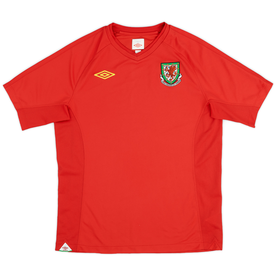 2010-11 Wales Home Shirt - 9/10 - (M)