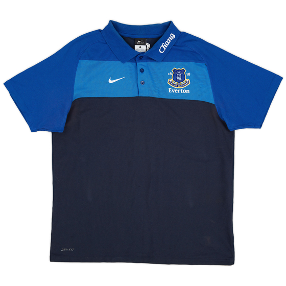 2012-13 Everton Nike Polo Shirt - 8/10 - (L)