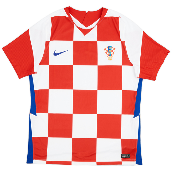 2020-21 Croatia Home Shirt - 9/10 - (L)