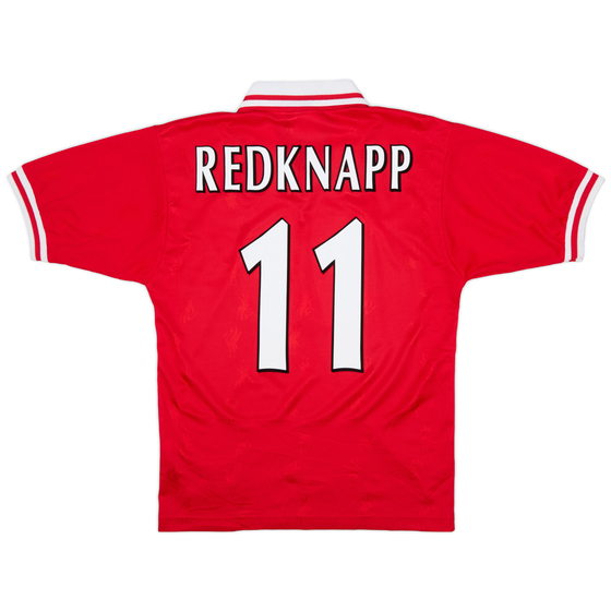1996-98 Liverpool Home Shirt Redknapp #11 - 9/10 - (S)