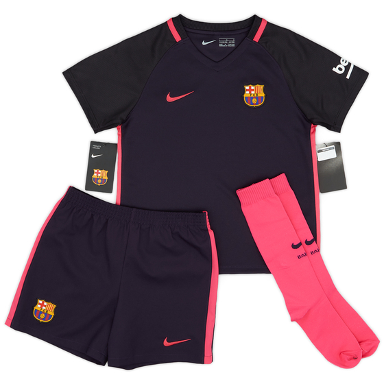 2016-17 Barcelona Away Full Kit (Little Kids)