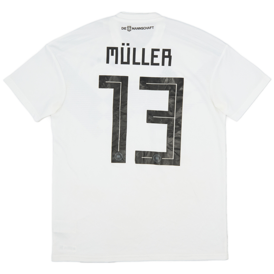2018-19 Germany Home Shirt Muller #13 - 5/10 - (M)
