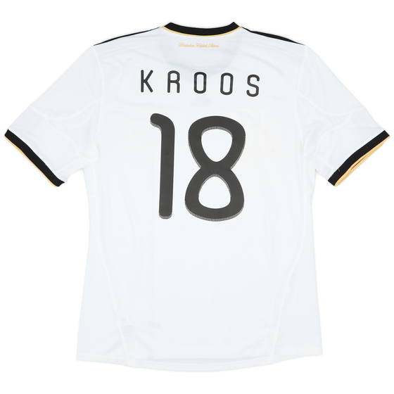 2010-11 Germany Home Shirt Kroos #18 - 9/10 - (XL)