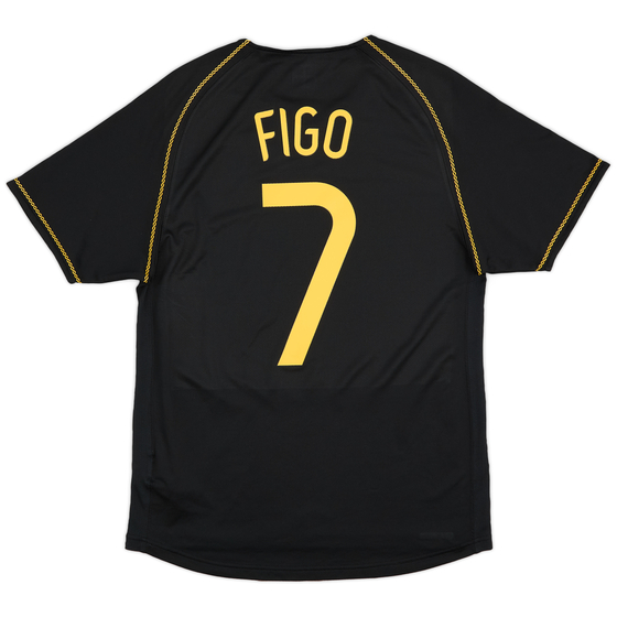 2006-07 Portugal Away Shirt Figo #7 - 8/10 - (S)