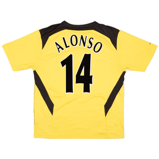2004-06 Liverpool Away Shirt Alonso #14 - 7/10 - (L)