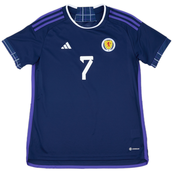 2022-23 Scotland Women's Home Shirt # - 8/10