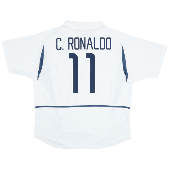 2002-04 Portugal Away Shirt C.Ronaldo #11 - 8/10 - (XL)