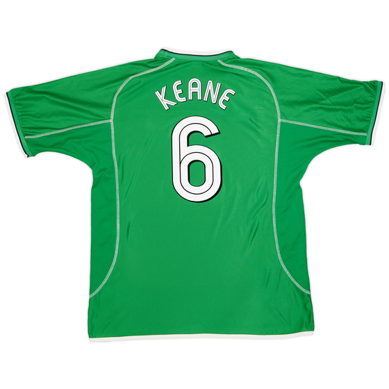 2001-03 Ireland Home Shirt Keane #6 - 9/10 - (XXL)