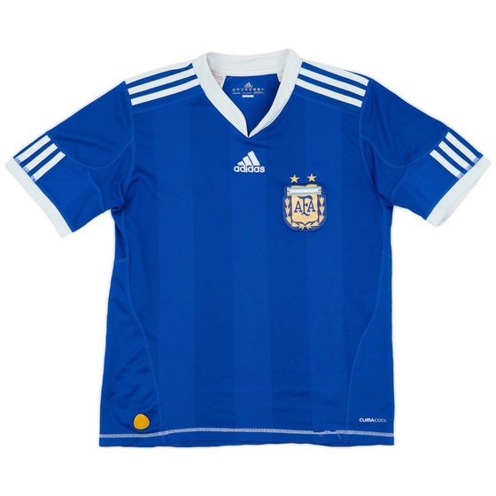 2010-11 Argentina Away Shirt - 8/10 - (L.Boys)
