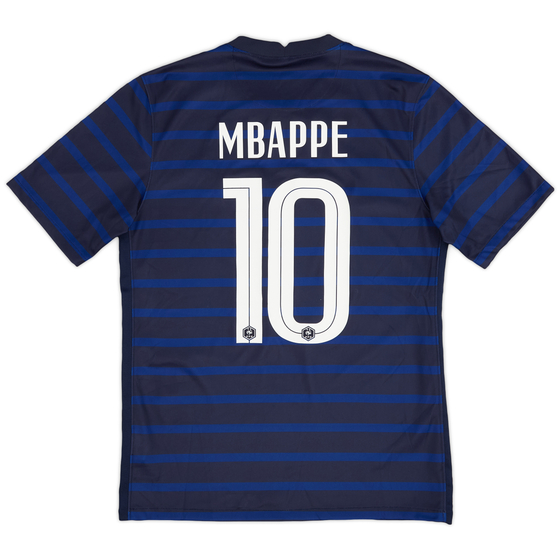 2020-21 France Home Shirt Mbappe #10 - 9/10 - (M)