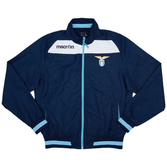 2014-15 Lazio Macron Track Jacket - 8/10 - (M)