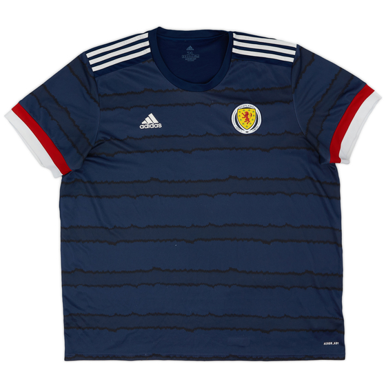 2020-22 Scotland Home Shirt - 6/10 - (3XL)