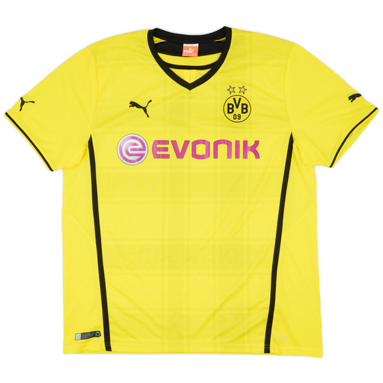 2013-14 Borussia Dortmund Home Shirt - 8/10 - (XXL)