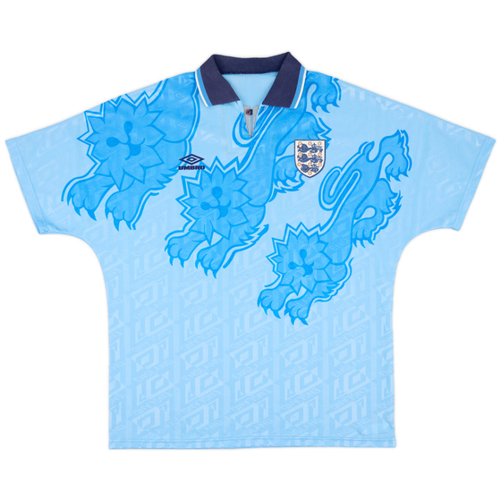 1992-93 England Third Shirt - 8/10 - (XXL)