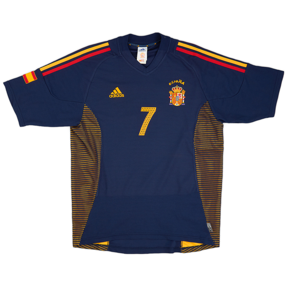 2002-04 Spain Third Shirt Raul #7 - 9/10 - (M)