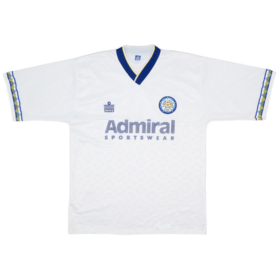 1992-93 Leeds United Home Shirt - 7/10 - (XL)