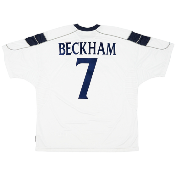 1999-00 Manchester United Third Shirt Beckham #7 - 9/10 - (XXL)