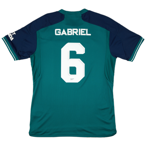 2023-24 Arsenal Third Shirt Gabriel #6