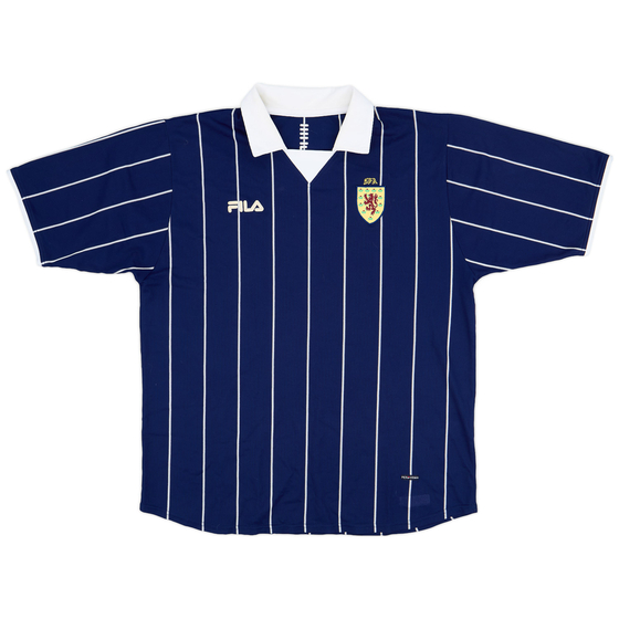 2002-03 Scotland Home Shirt - 8/10 - (XL)