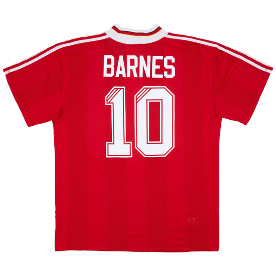 1995-96 Liverpool Home Shirt Barnes #10 - 9/10 - (XXL)