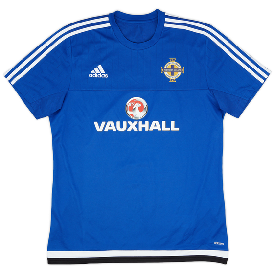 2015-16 Northern Ireland adidas Training Shirt - 9/10 - (L)