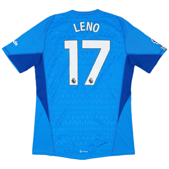 2023-24 Fulham Match Issue GK Shirt Leno #17
