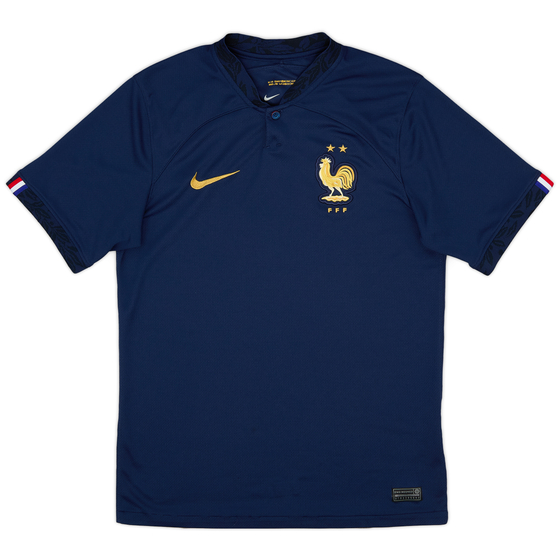 2022-23 France Home Shirt - 9/10 - (S)