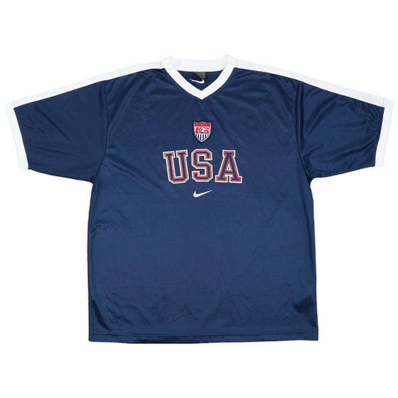 2002-03 USA Nike Training Shirt - 8/10 - (L)