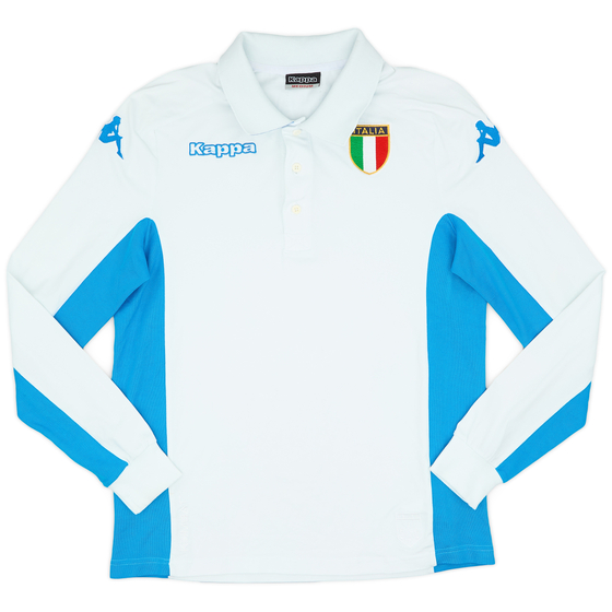 2002-03 Italy Kappa Polo L/S Shirt - 8/10 - (M)