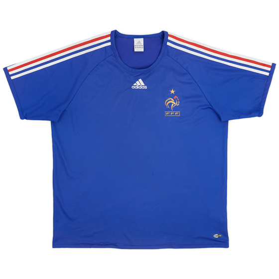 2007-08 France Basic Home Shirt - 6/10 - (XL)