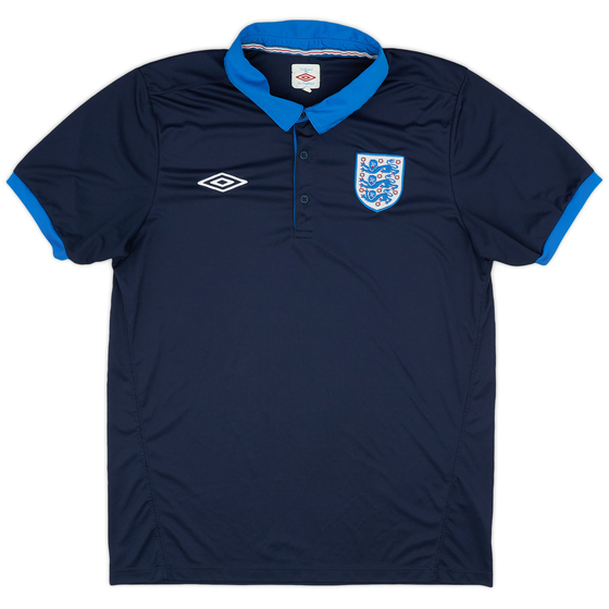 2012-13 England Umbro Polo Shirt - 9/10 - (L)
