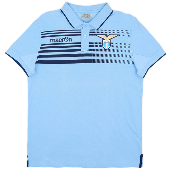2014-15 Lazio Macron Polo Shirt - 9/10 - (L)