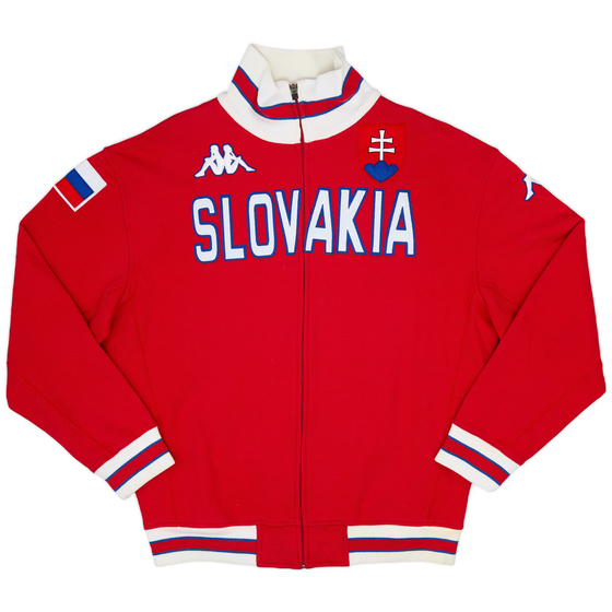 2009-10 Slovakia Kappa Track Jacket - 8/10 - (XXL)