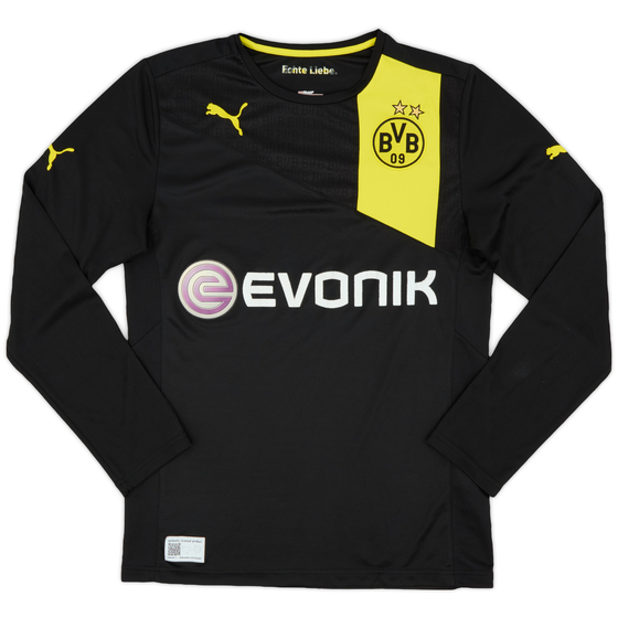 2012-13 Borussia Dortmund Away L/S Shirt - 7/10 - (M)