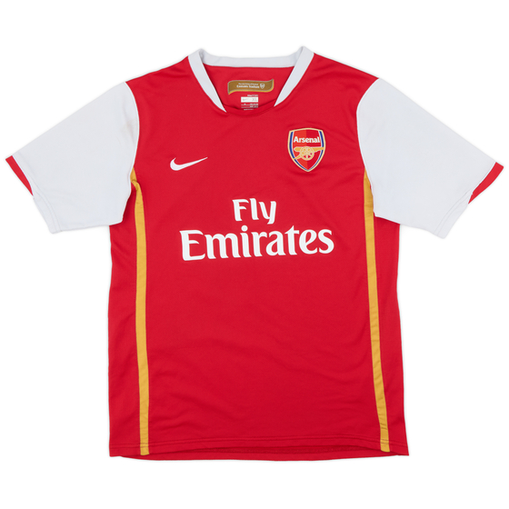 2006-08 Arsenal Home Shirt - 8/10 - (XL.Boys)