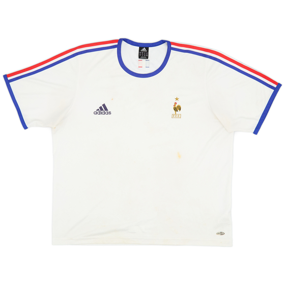 2003-04 France adidas Training Shirt - 4/10 - (XL)
