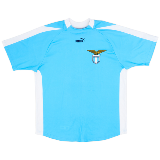 2003-04 Lazio 'Signed' Basic Home Shirt - 7/10 - (L)
