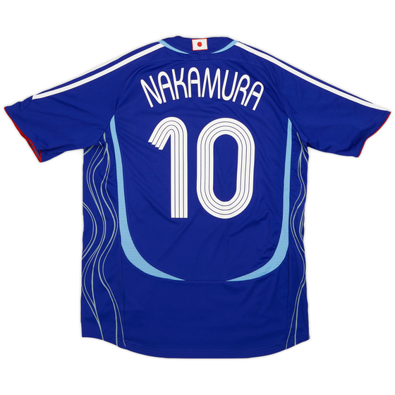 2006-08 Japan Home Shirt Nakamura #10 - 8/10 - (L)