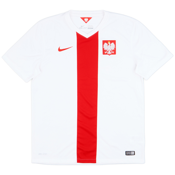 2014-16 Poland Home Shirt - 9/10 - (L)