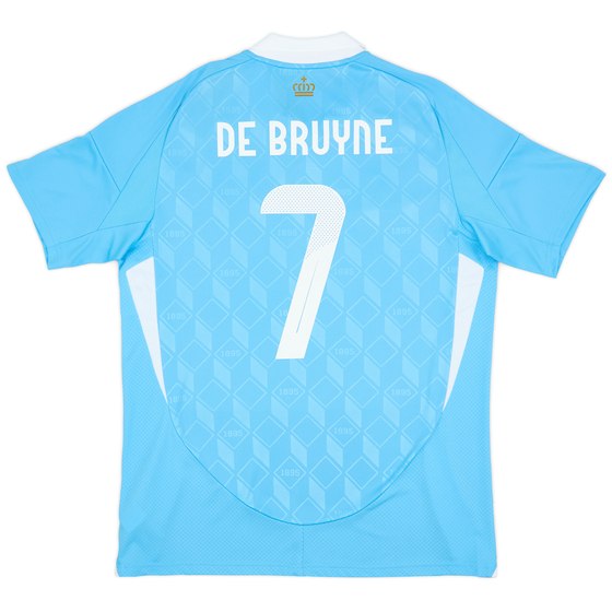 2024-25 Belgium Away Shirt De Bruyne #7