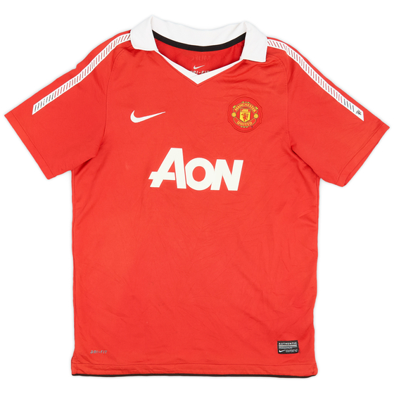 2010-11 Manchester United Home Shirt - 6/10 - (L.Boys)