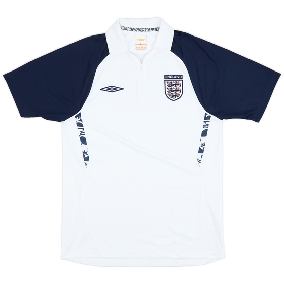2008-09 England Umbro 1/4 Zip Training Shirt - 10/10 - (M)