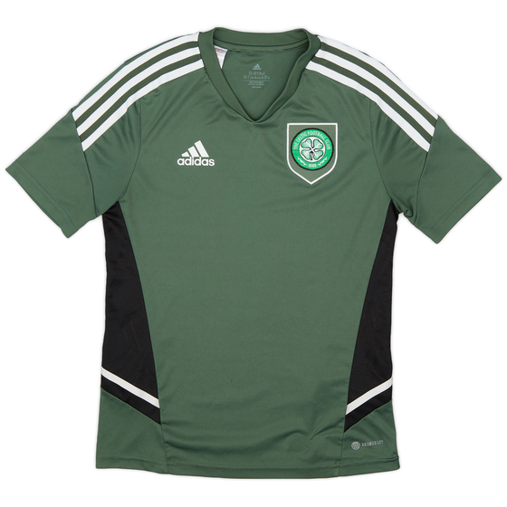2022-23 Celtic adidas Training Shirt - 8/10 - (L.Boys)