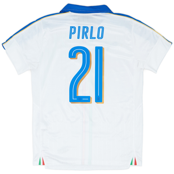 2016-17 Italy Away Shirt Pirlo #21 - 8/10 - (M)