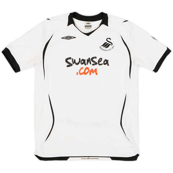 2008-09 Swansea Home Shirt - 6/10 - (L.Boys)
