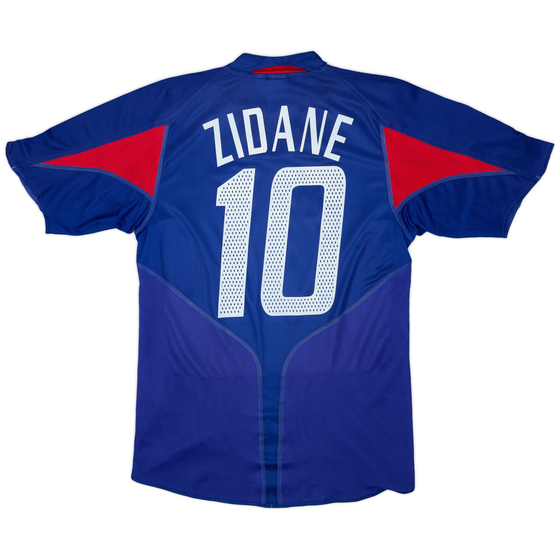 2004-06 France Home Shirt Zidane #10 - 5/10 - (S)
